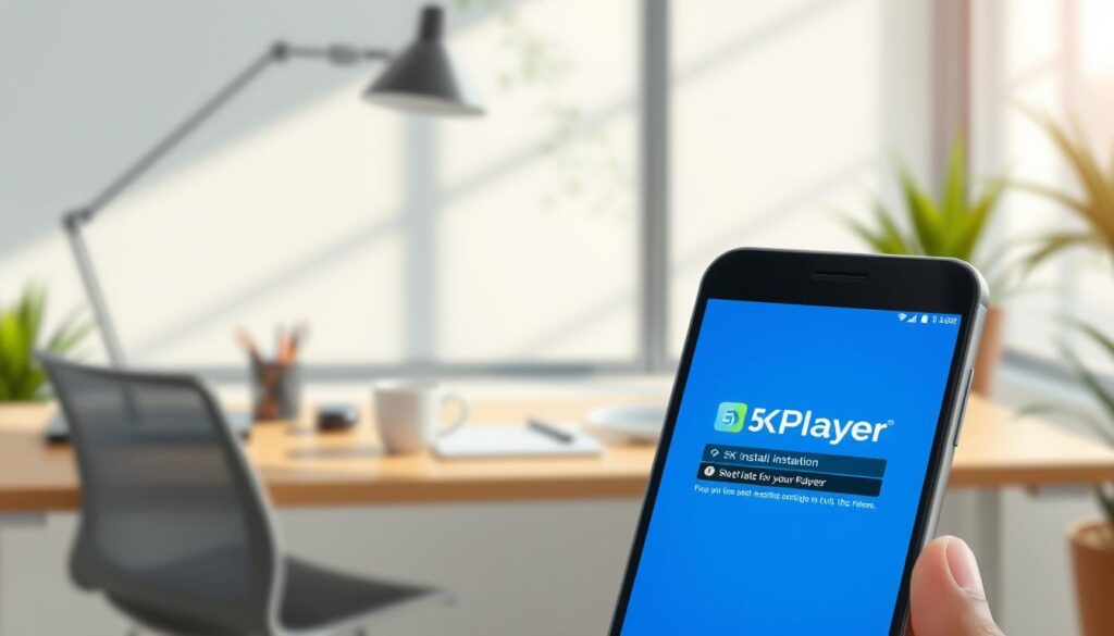 How to install 5KPlayer on android/ smartphone